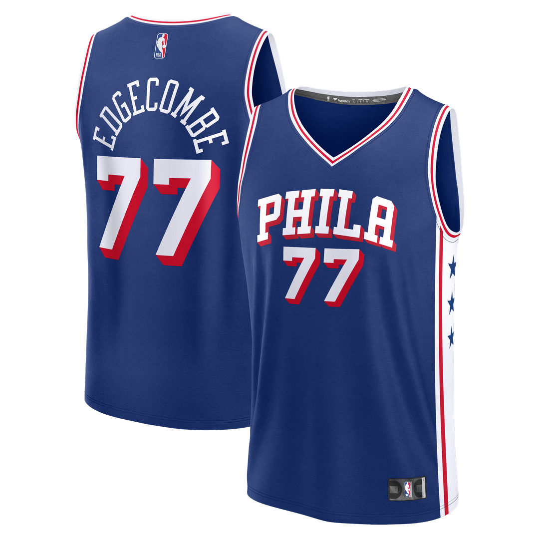 Philadelphia 76ers VJ Edgecombe Fanatics Fast Break Jersey product image 1