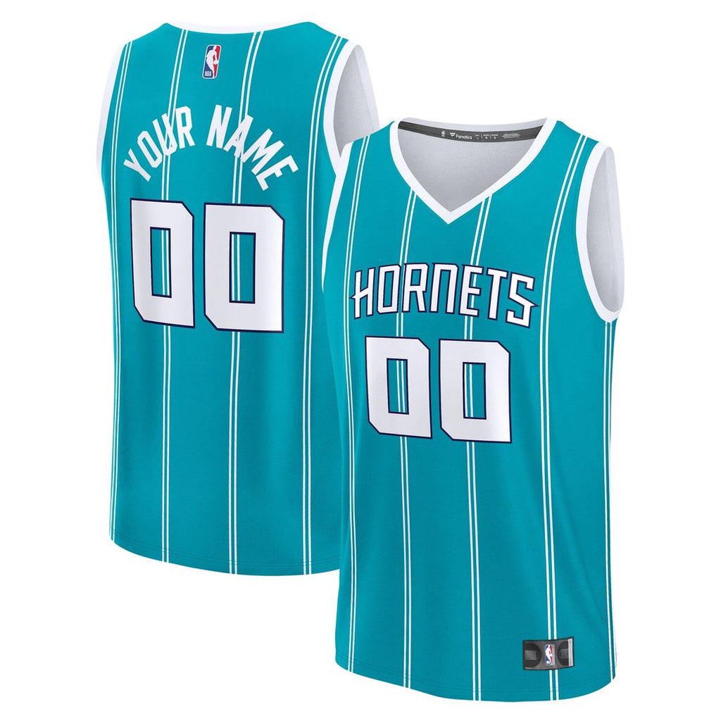 Charlotte Hornets Fanatics Fast Break Custom Jersey - Icon product image 4