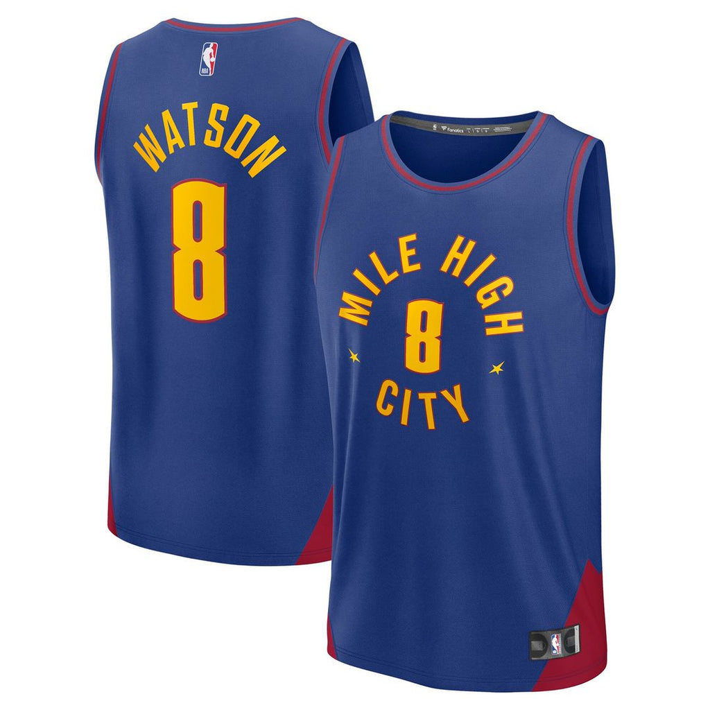 Denver Nuggets Peyton Watson Fanatics Fast Break Replica product image 1
