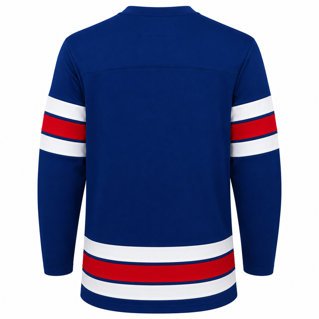 Team USA Hockey Nike Blue Replica Jersey for Men product image 2, provided for visual reference and product detail review