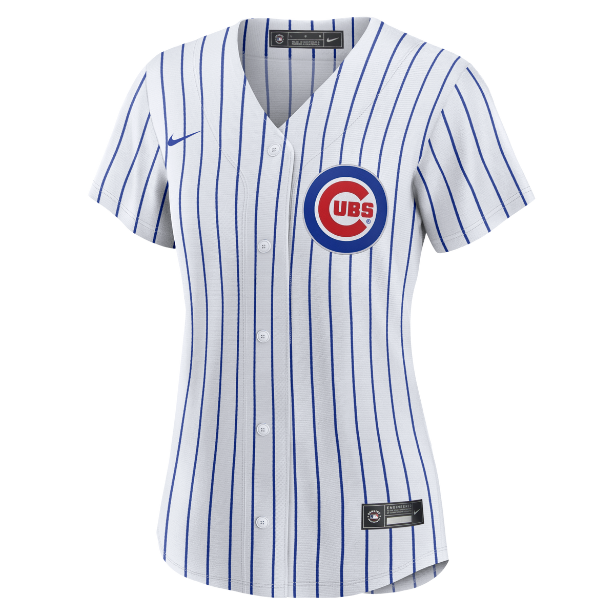 Nico Hoerner Chicago Cubs Nike White Home Replica Team Jersey for Women product image 2, provided for visual reference and