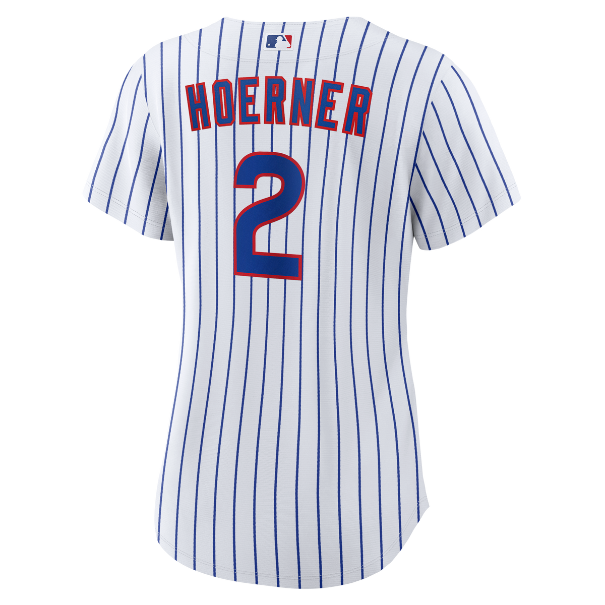 Nico Hoerner Chicago Cubs Nike White Home Replica Team Jersey for Women product image 3, provided for visual reference and