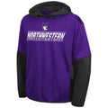 NCAA Northwestern Wildcats Youth Sleet Fleece By Colosseum Athletics product image 1, provided for visual reference and