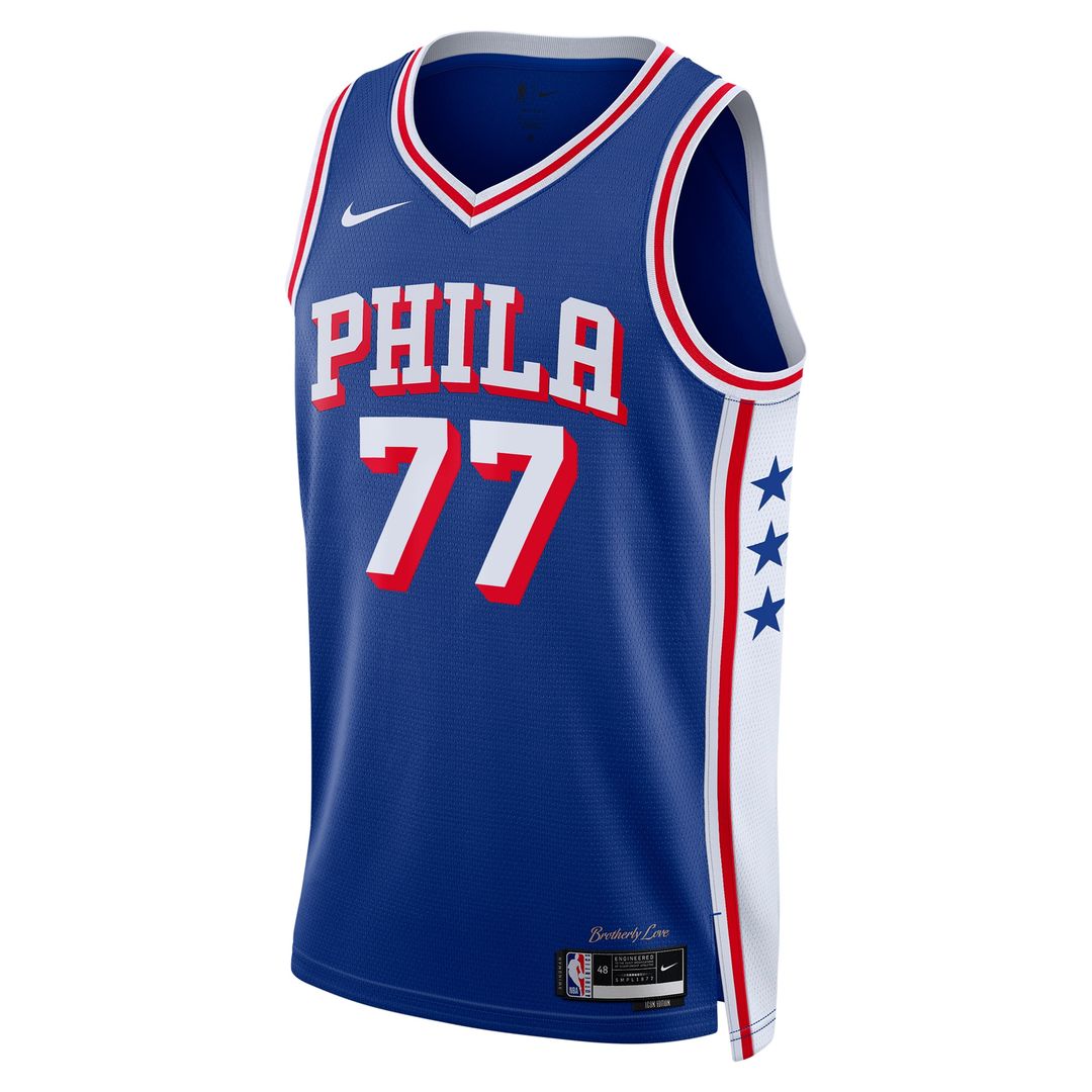 Philadelphia 76ers V. J. Edgecombe Nike Unisex 2025 NBA product image 2