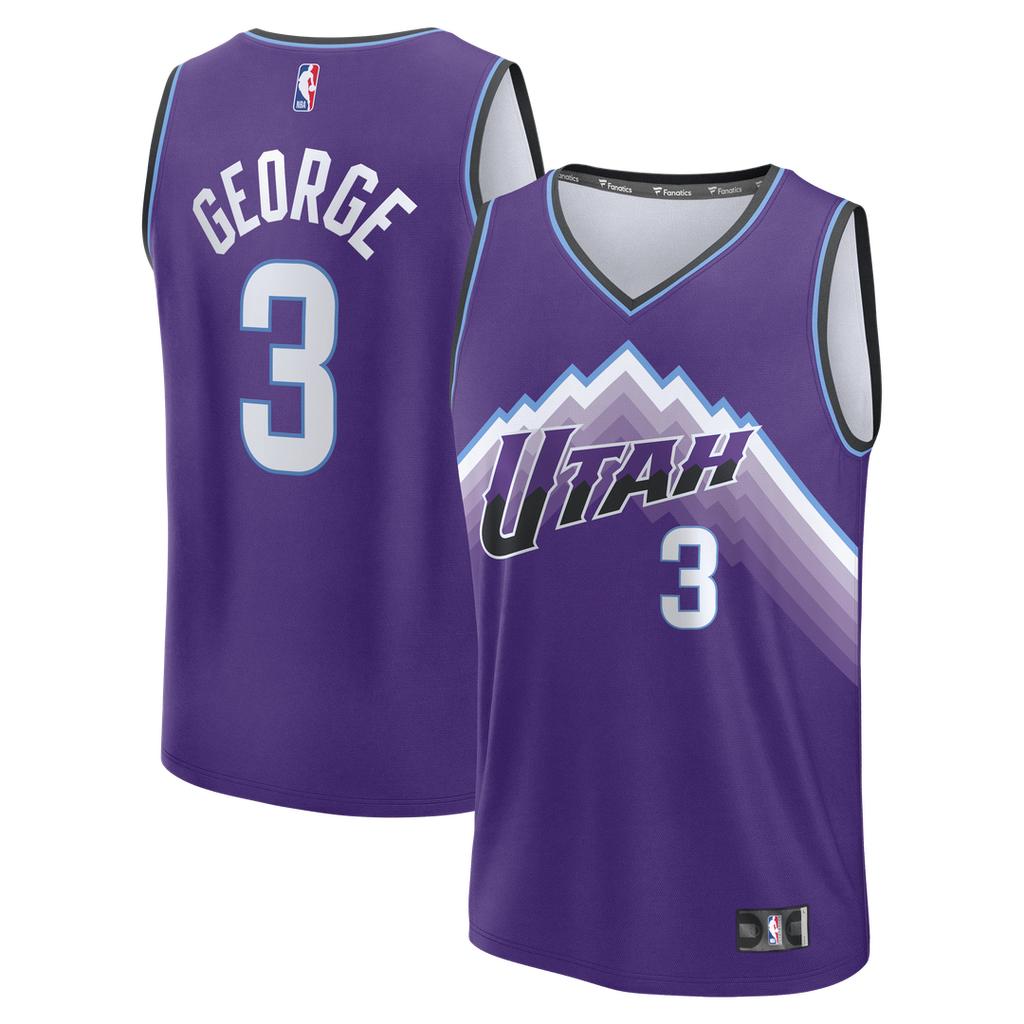 Utah Jazz Keyonte George Fanatics Fast Break Replica Jersey product image 1