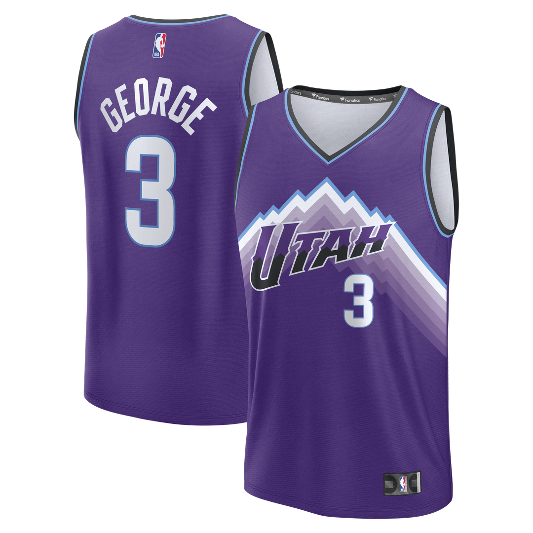 Utah Jazz Keyonte George Fanatics Fast Break Replica Jersey product image 1