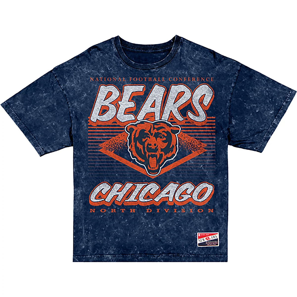 Chicago Bears G3 New Era Short Sleeve T-shirt for Women product image 1, provided for visual reference and product detail