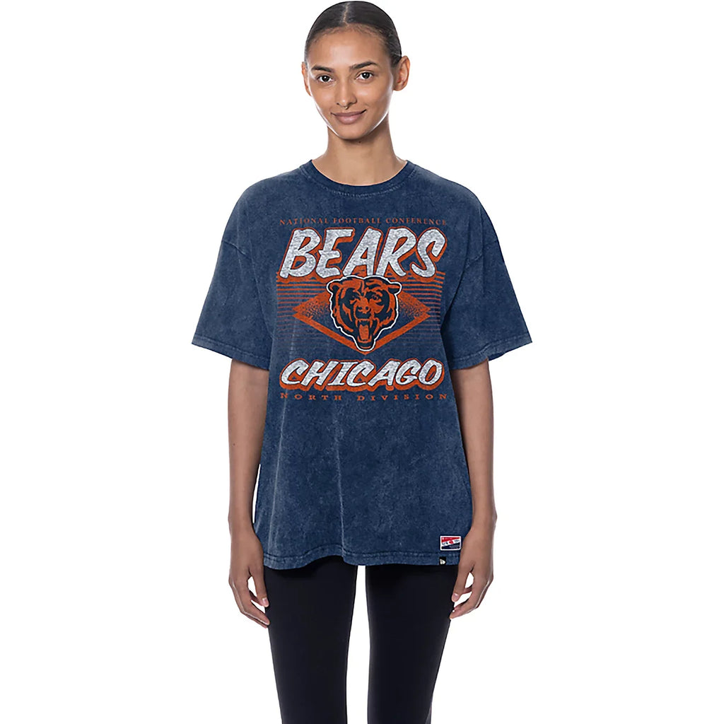 Chicago Bears G3 New Era Short Sleeve T-shirt for Women product image 3, provided for visual reference and product detail