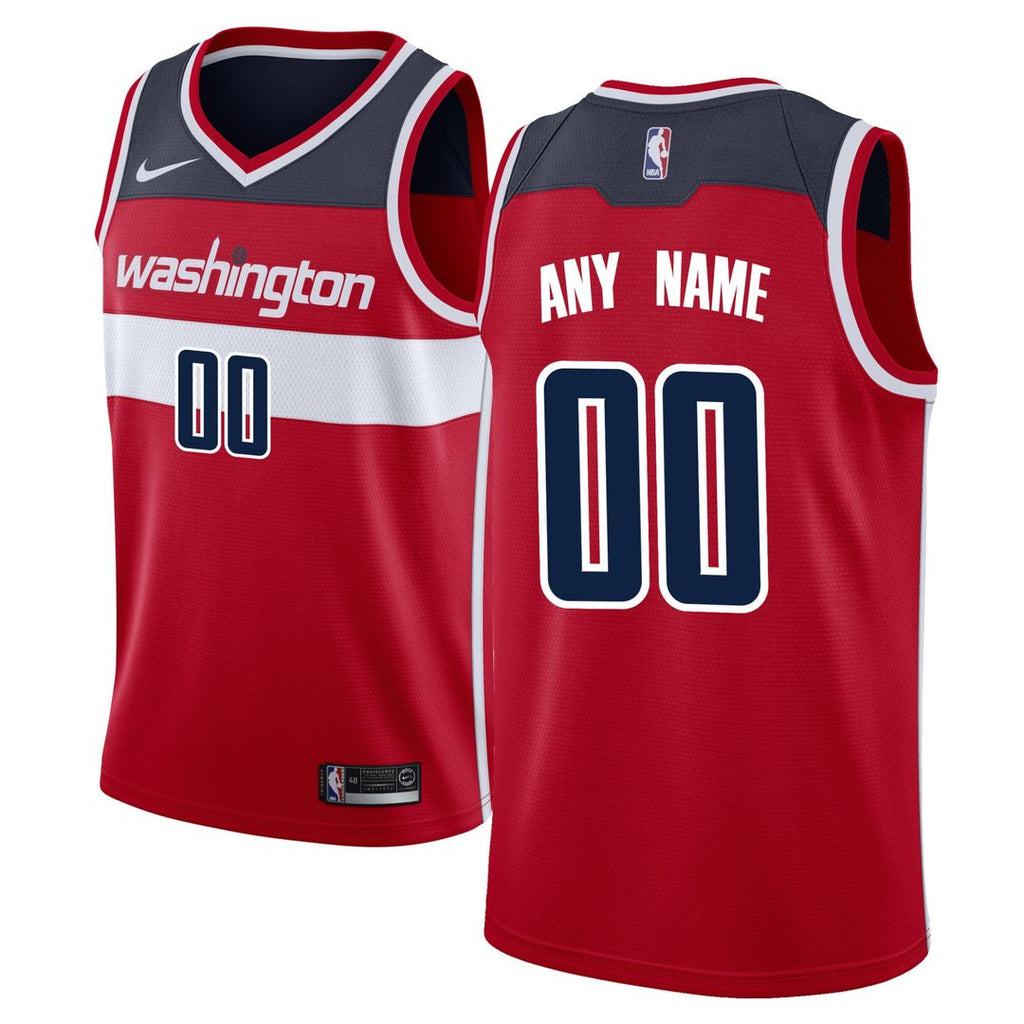 Washington Wizards Nike Swingman Custom Jersey Red - Icon product image 1
