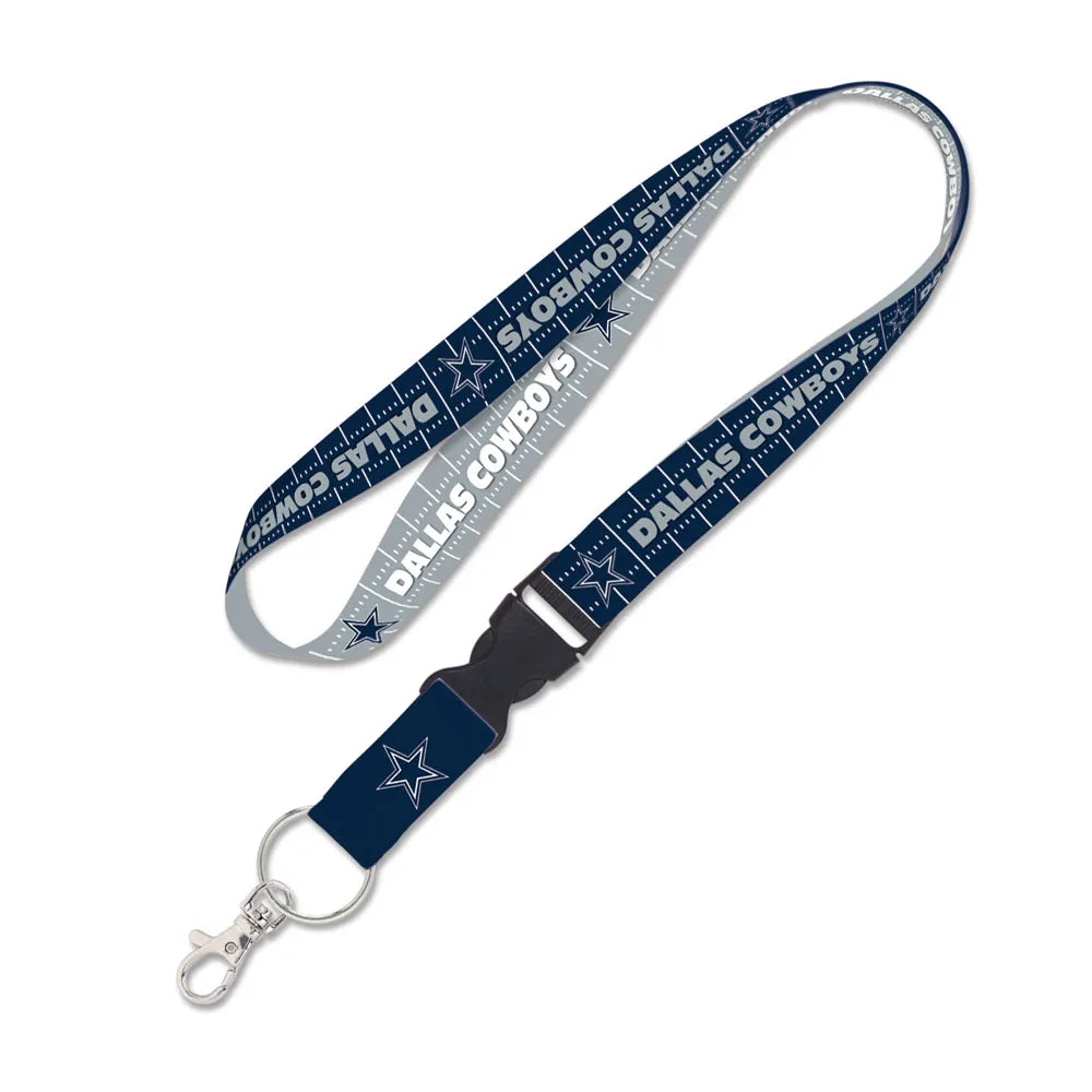 Dallas Cowboys 1" Lanyard Kickoff Collection with Detachable Buckle By Wincraft product image 1, provided for visual