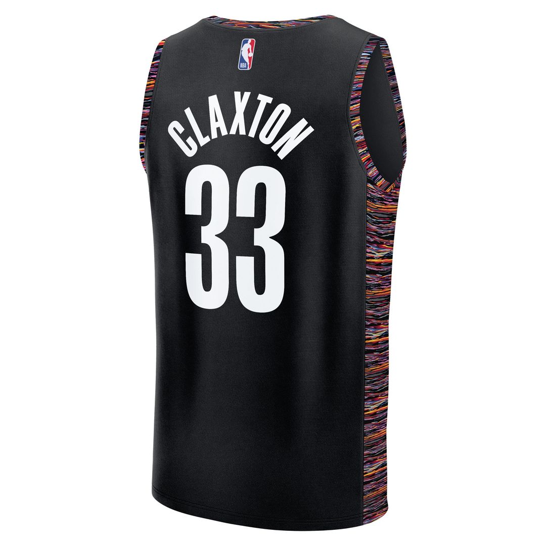 Brooklyn Nets Nic Claxton Fanatics 2025/26 City Edition product image 3