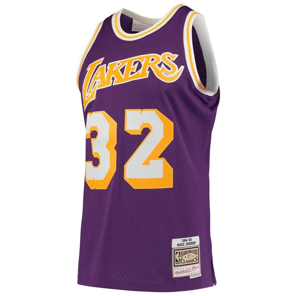 Los Angeles Lakers Magic Johnson Mitchell & Ness 1984/85 product image 5