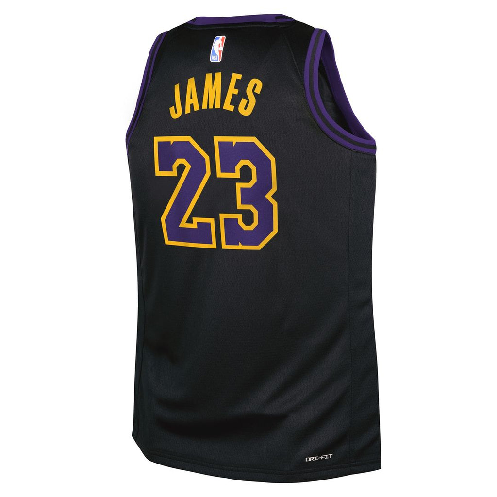 Los Angeles Lakers LeBron James Nike Youth 2025/26 City product image 3