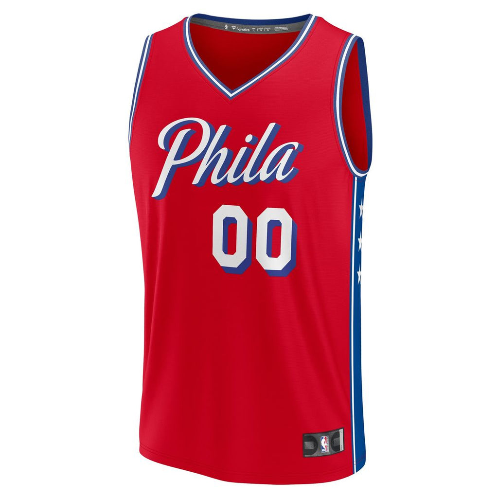 Philadelphia 76ers Fanatics Youth Fast Break Replica Custom product image 2