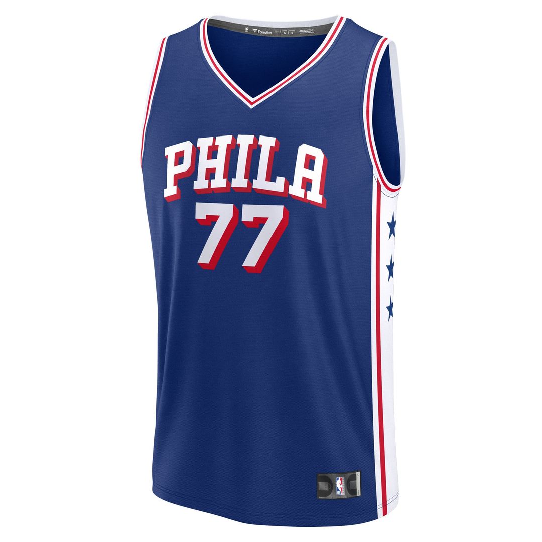 Philadelphia 76ers V. J. Edgecombe Fanatics 2025 NBA Draft product image 2