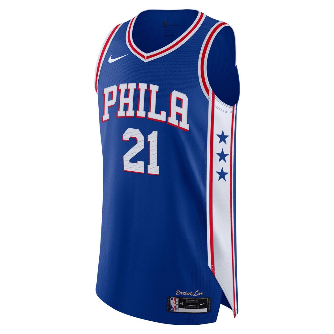 Philadelphia 76ers Joel Embiid Nike Authentic Jersey - Icon product image 2