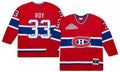 Mitchell & Ness Men Montreal Canadiens Patrick Roy #33 1992 Red Power Play Vintage Replica Jersey product image 1, provided