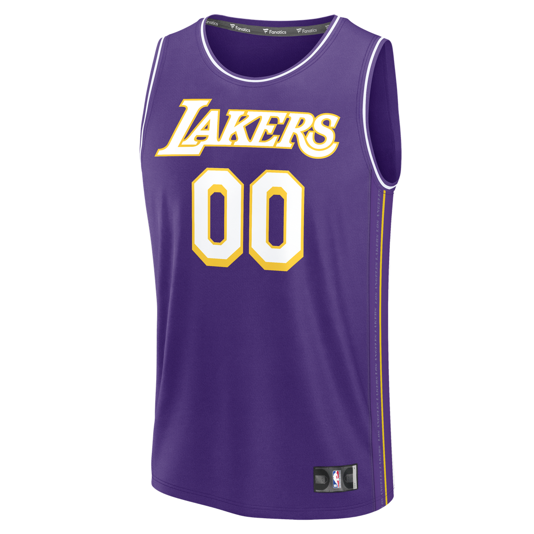Los Angeles Lakers Fanatics Youth Fast Break Custom Jersey product image 2