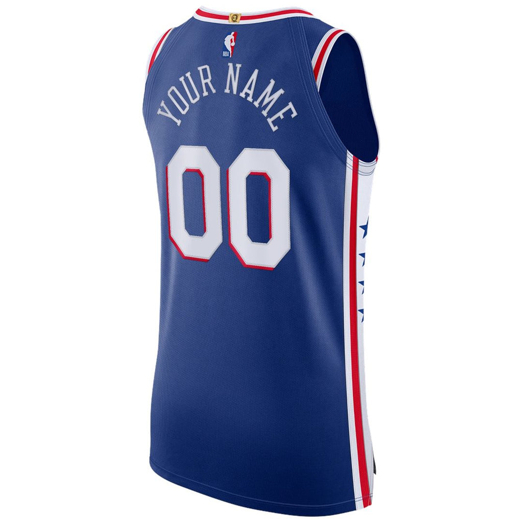 Philadelphia 76ers Nike Custom Authentic Jersey - Icon product image 3