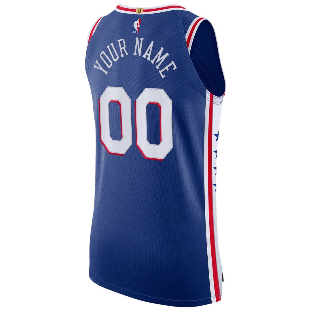 Philadelphia 76ers Nike Custom Authentic Jersey - Icon product image 3