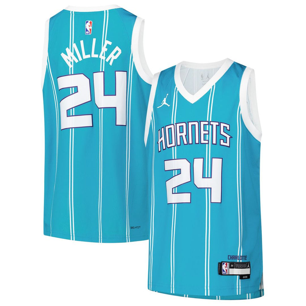 Charlotte Hornets Brandon Miller Nike Youth Swingman Jersey product image 1
