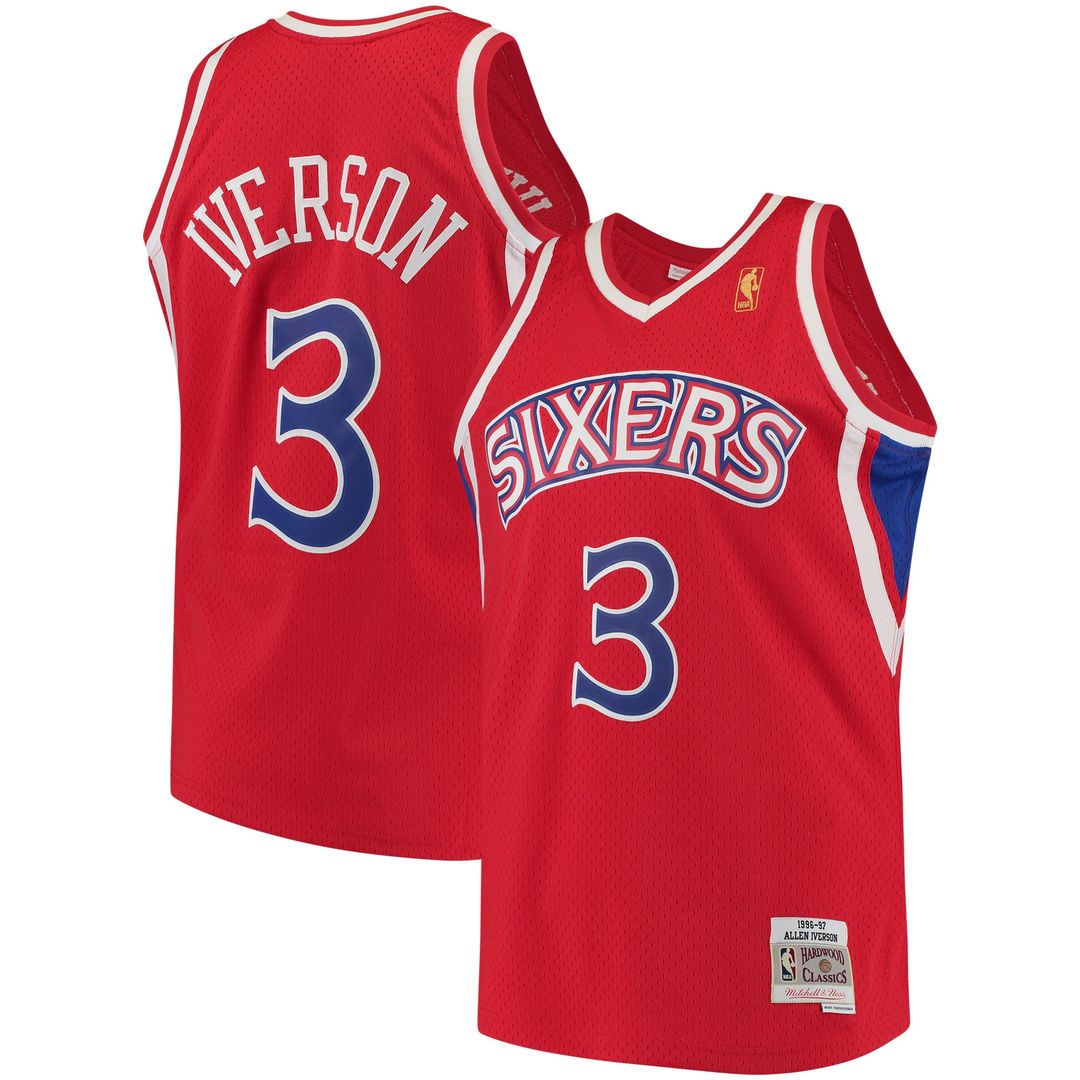 Philadelphia 76ers Allen Iverson Mitchell & Ness 1996/97 product image 4