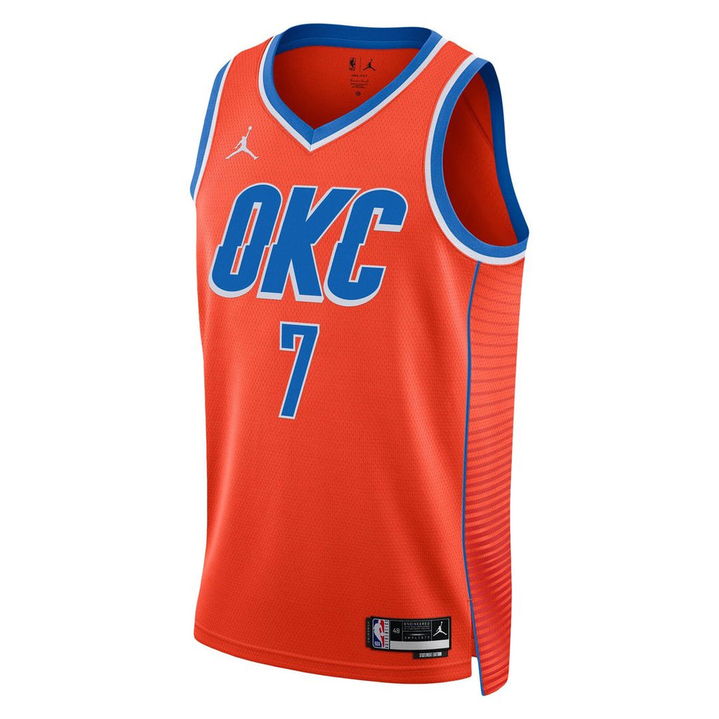 Oklahoma City Thunder Chet Holmgren Jordan Brand Unisex product image 2