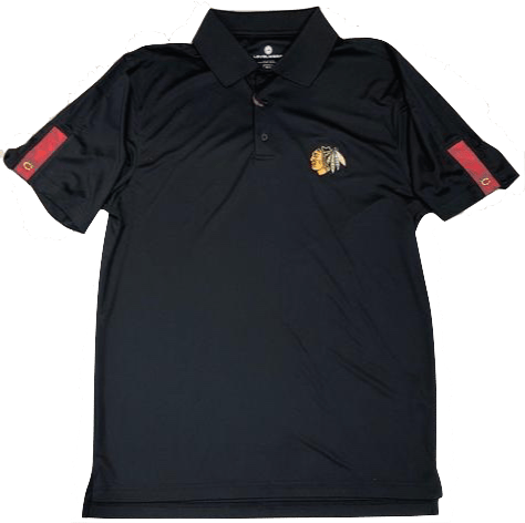 Chicago Blackhawks Surge Polo By Levelwear product image 1, provided for visual reference and product detail review