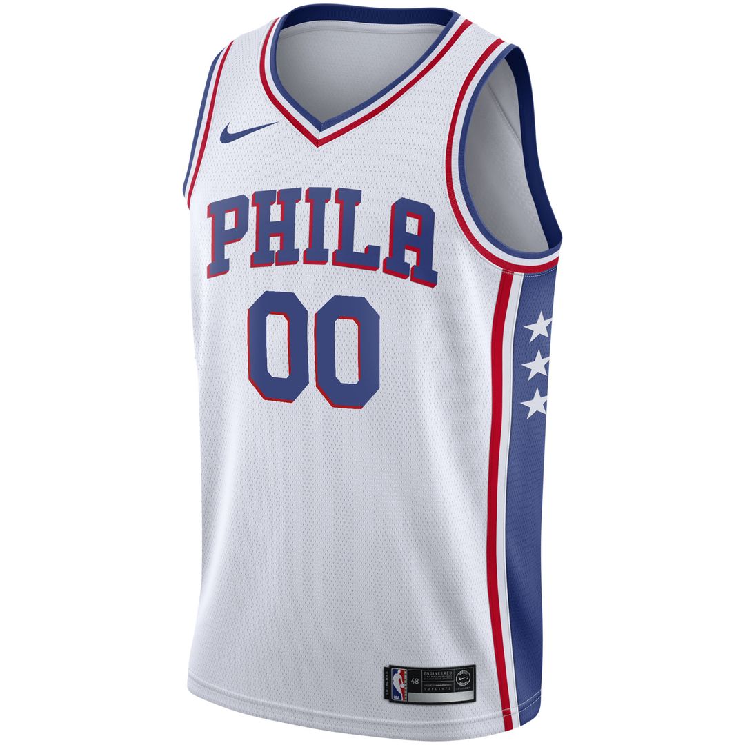 Philadelphia 76ers Nike 2020/21 Swingman Custom Jersey product image 2