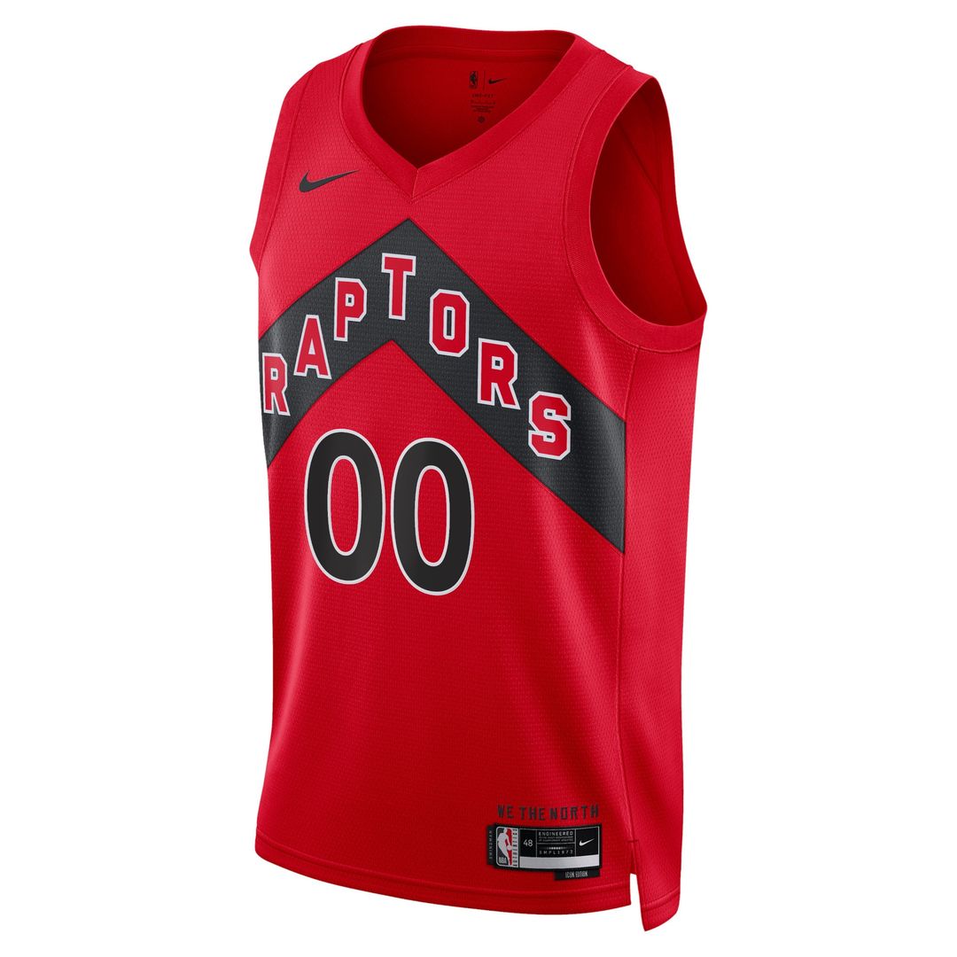 Toronto Raptors Nike Unisex Swingman Custom Jersey Red product image 2
