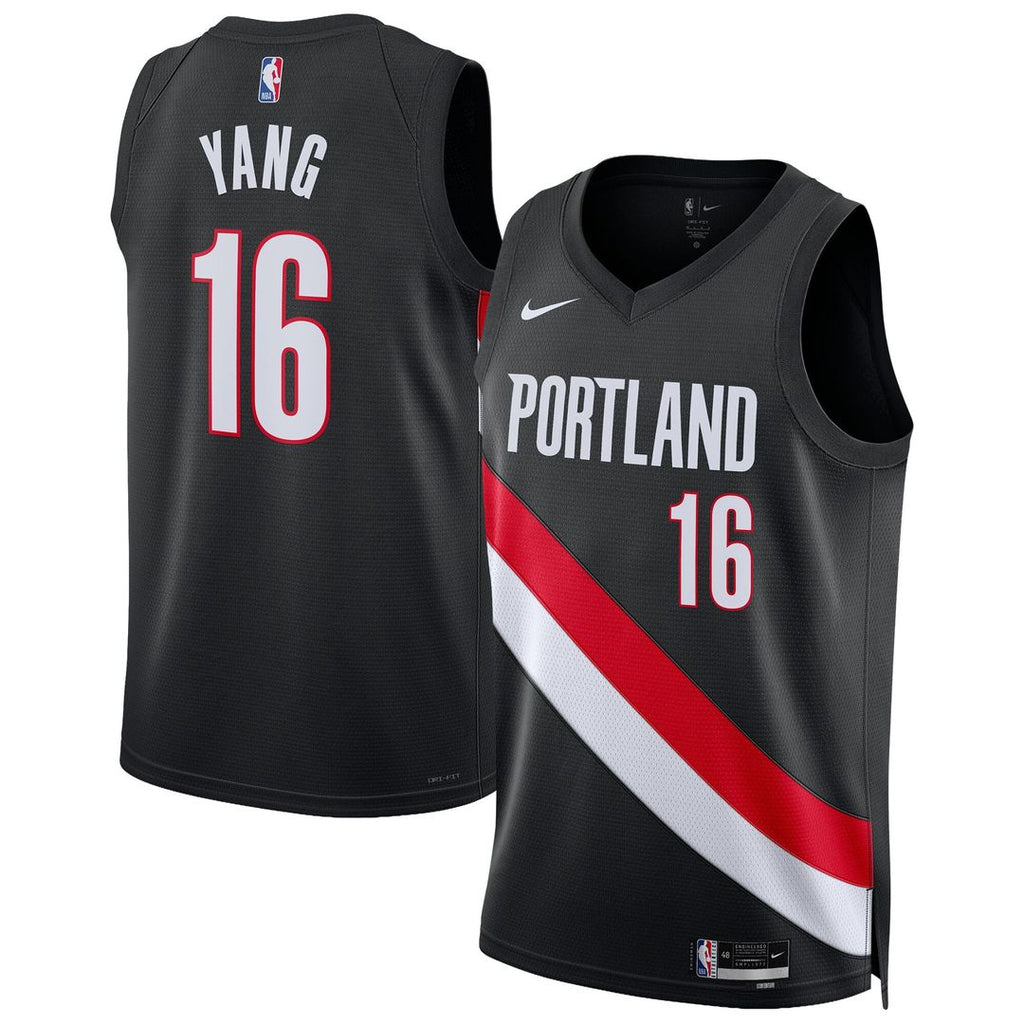Portland Trail Blazers Yang Hansen Nike Unisex Swingman product image 1