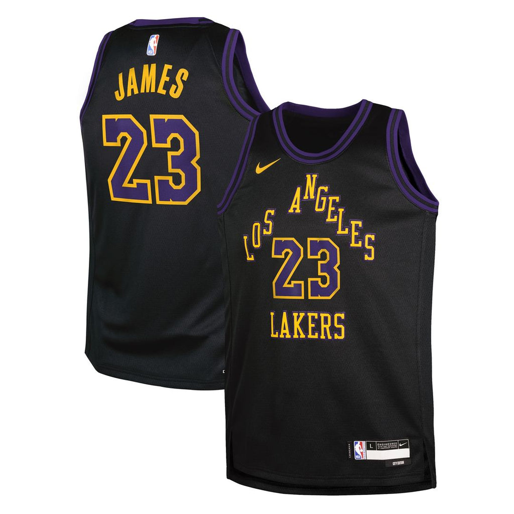 Los Angeles Lakers LeBron James Nike Youth 2025/26 City product image 1