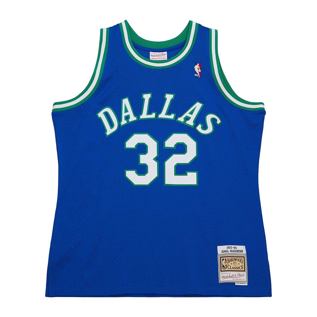 Dallas Mavericks Jamal Mashburn Mitchell & Ness 1993/94 product image 2