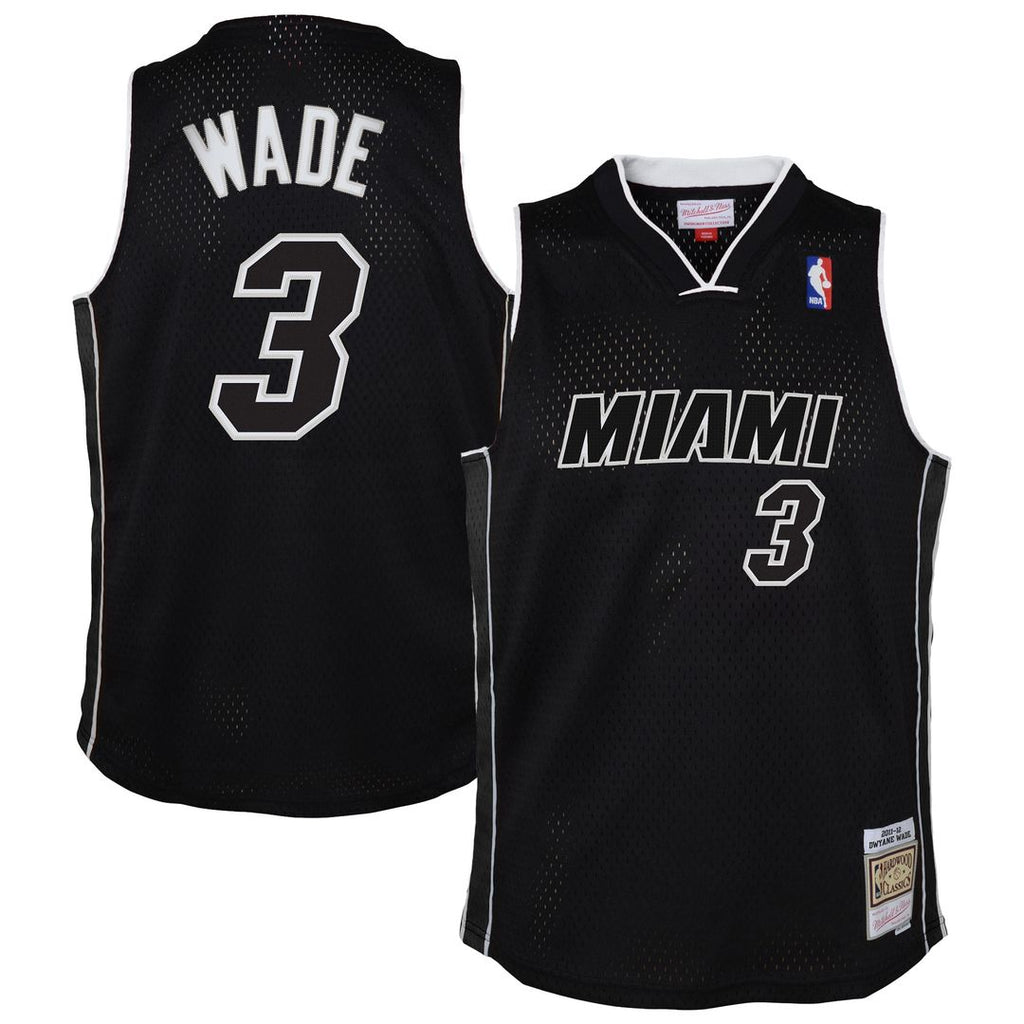 Miami Heat Dwyane Wade Mitchell & Ness Youth 2011/12 product image 1
