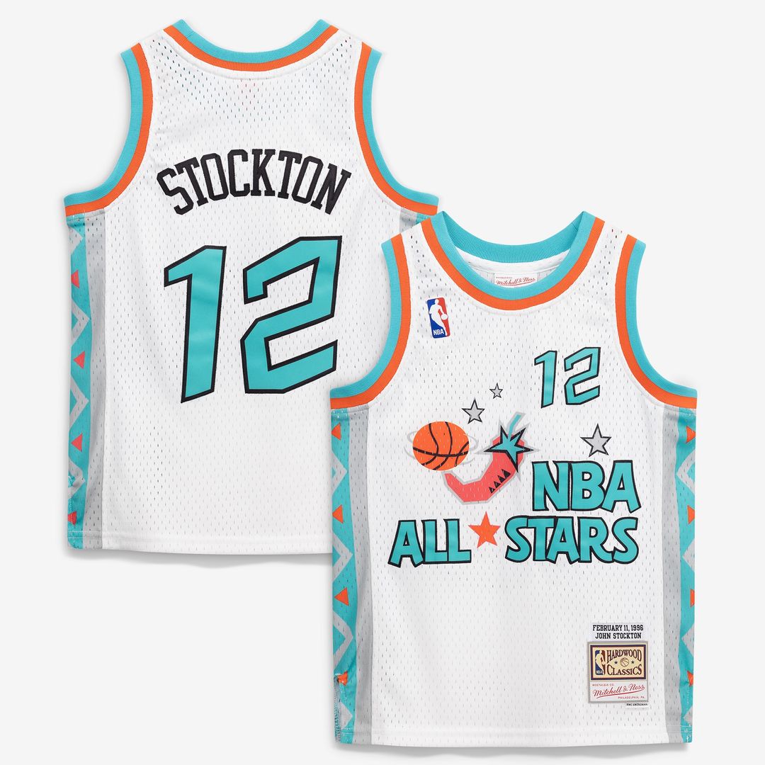 John Stockton 1996 NBA All - Star Game Mitchell & Ness product image 1