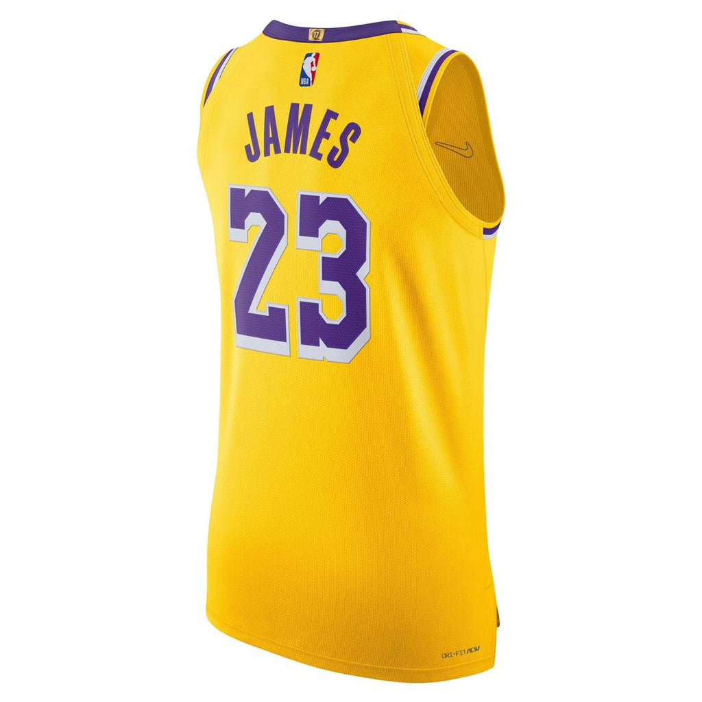 Los Angeles Lakers LeBron James Nike Authentic Jersey product image 3