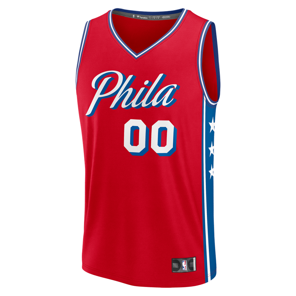 Philadelphia 76ers Fanatics Fast Break Custom Jersey product image 8