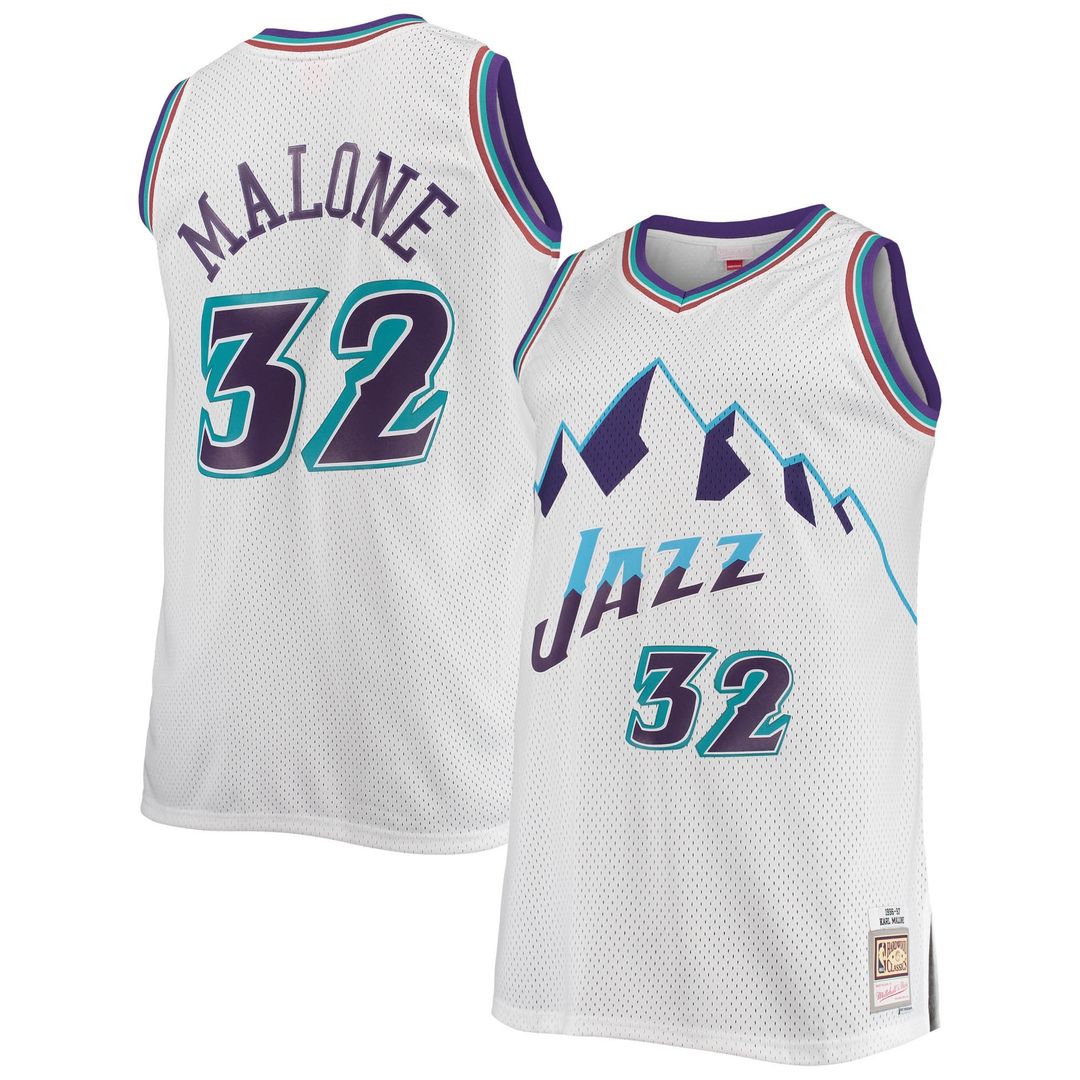 Utah Jazz Karl Malone Mitchell & Ness 1996/97 Big & Tall product image 1