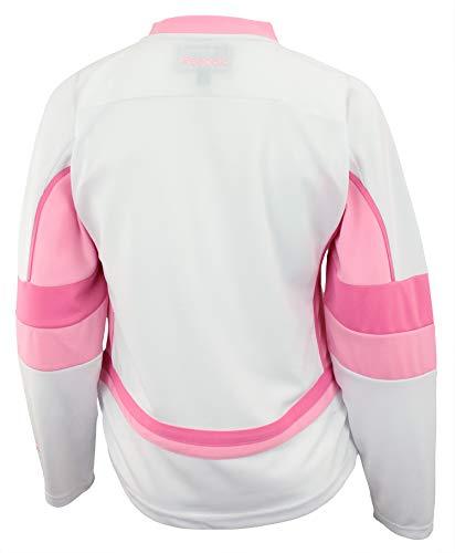 Chicago Blackhawks Pink/White Girls Infant Jersey (12-24 months) product image 4, provided for visual reference and product