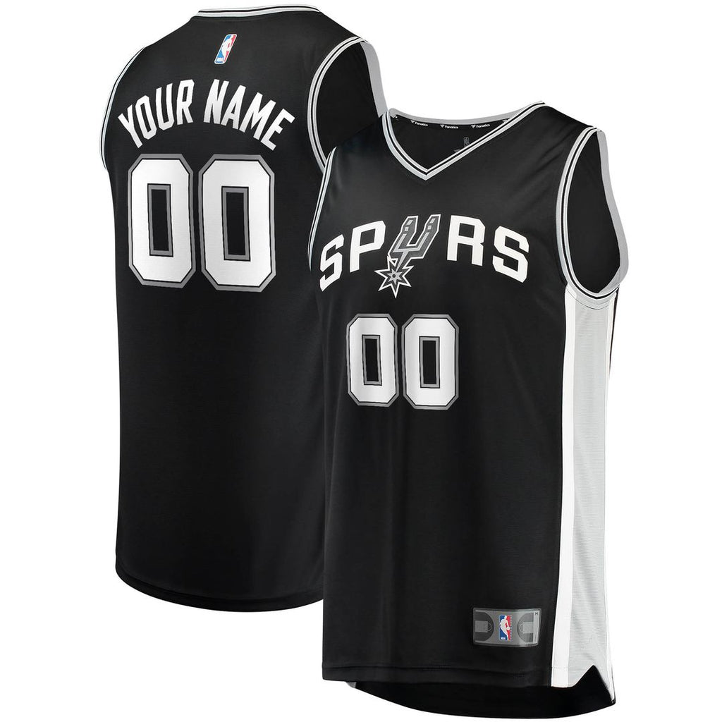 San Antonio Spurs Fanatics Fast Break Custom Replica Jersey product image 1