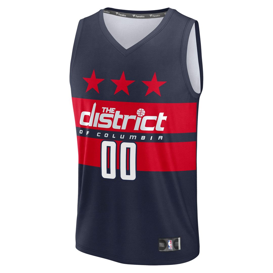 Washington Wizards Fanatics Youth Fast Break Custom Replica product image 2