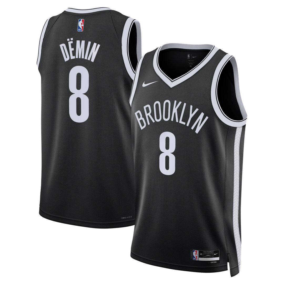 Brooklyn Nets Egor Dëmin Nike Unisex Swingman Jersey - Icon product image 1