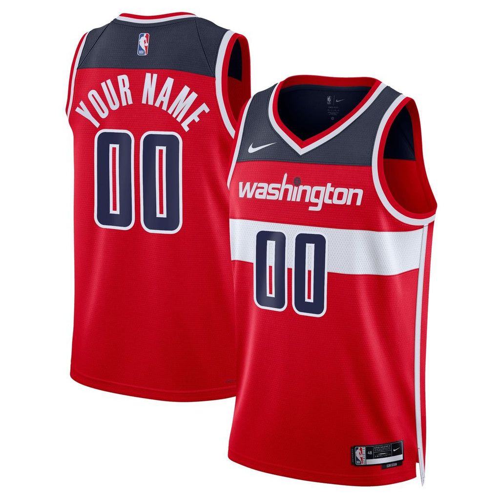 Washington Wizards Nike Unisex Swingman Custom Jersey White product image 7