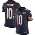 Chicago Bears Mitchell Trubisky Nike Navy NFL 100th Season Limited Jersey for Men product image 1, provided for visual