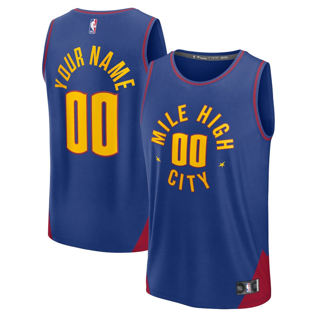 Denver Nuggets Fanatics Youth Fast Break Custom Replica product image 1