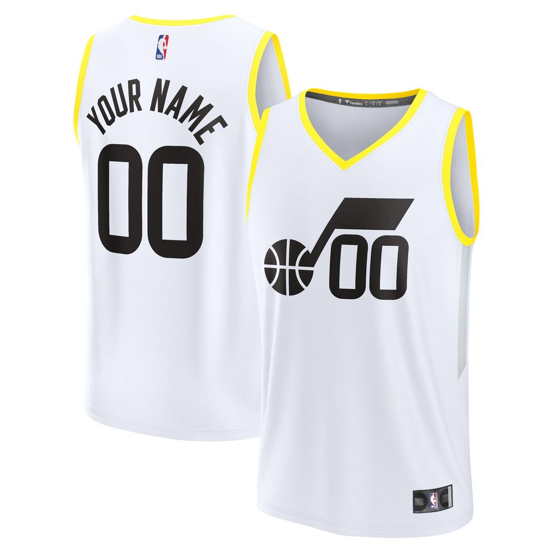 Utah Jazz Fanatics Fast Break Custom Replica Jersey product image 1