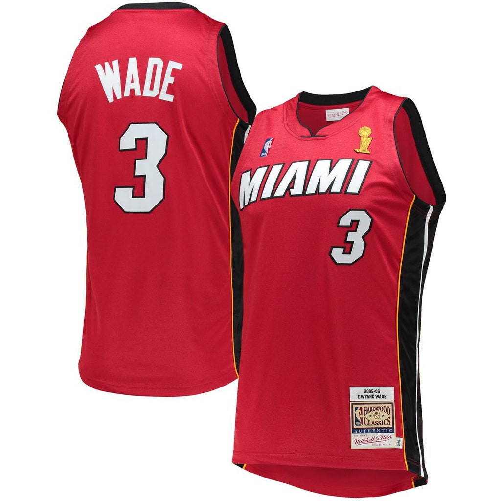Miami Heat Dwyane Wade Mitchell & Ness 2005 - 06 Hardwood product image 1
