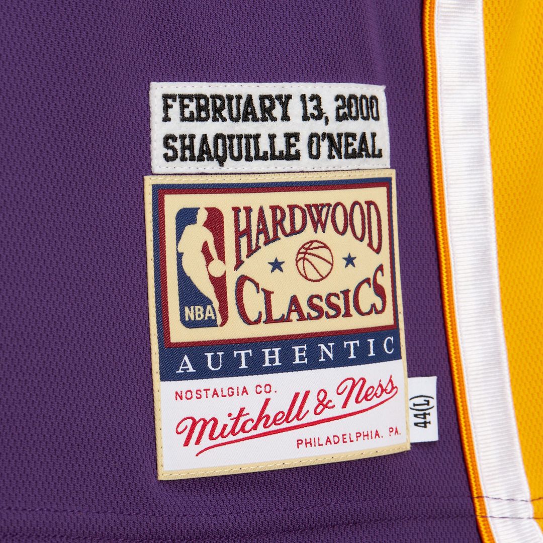 Los Angeles Lakers Shaquille O'Neal Mitchell & Ness 2000 product image 6