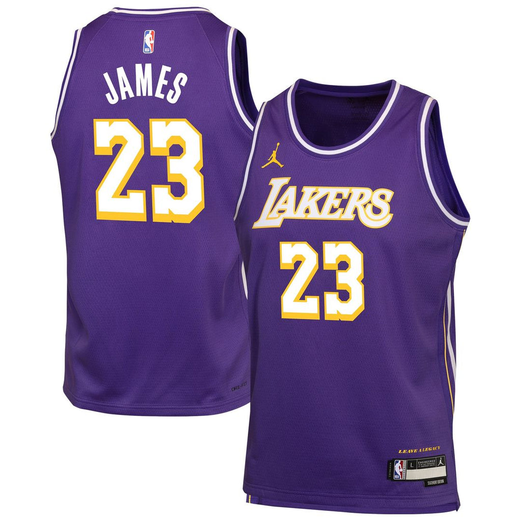 Los Angeles Lakers LeBron James Jordan Brand Youth Swingman product image 1