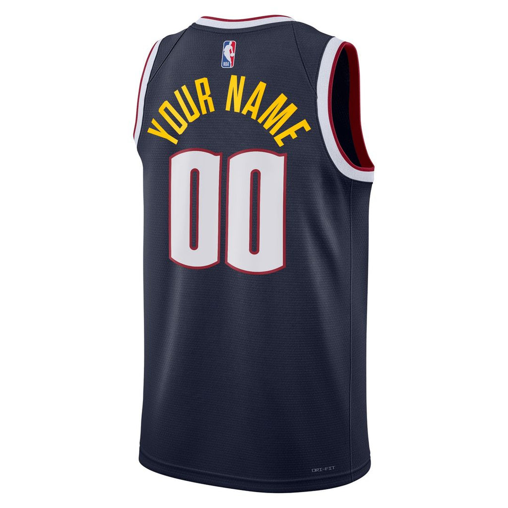 Denver Nuggets Nike Unisex Swingman Custom Jersey White product image 9